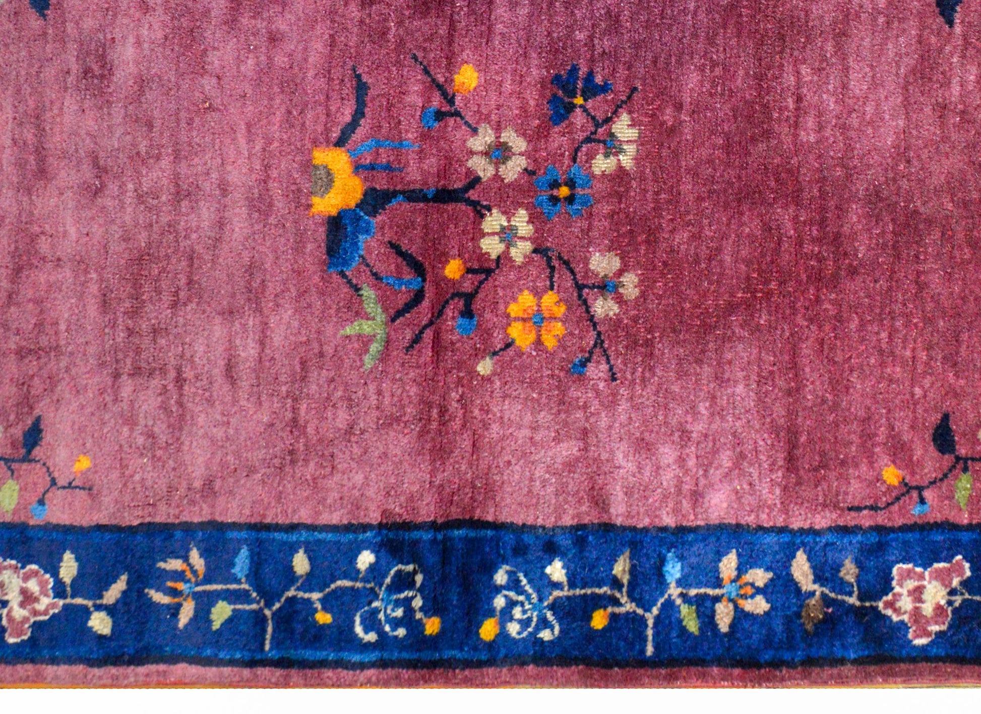 Beautiful Chinese Art Deco Rug For Sale