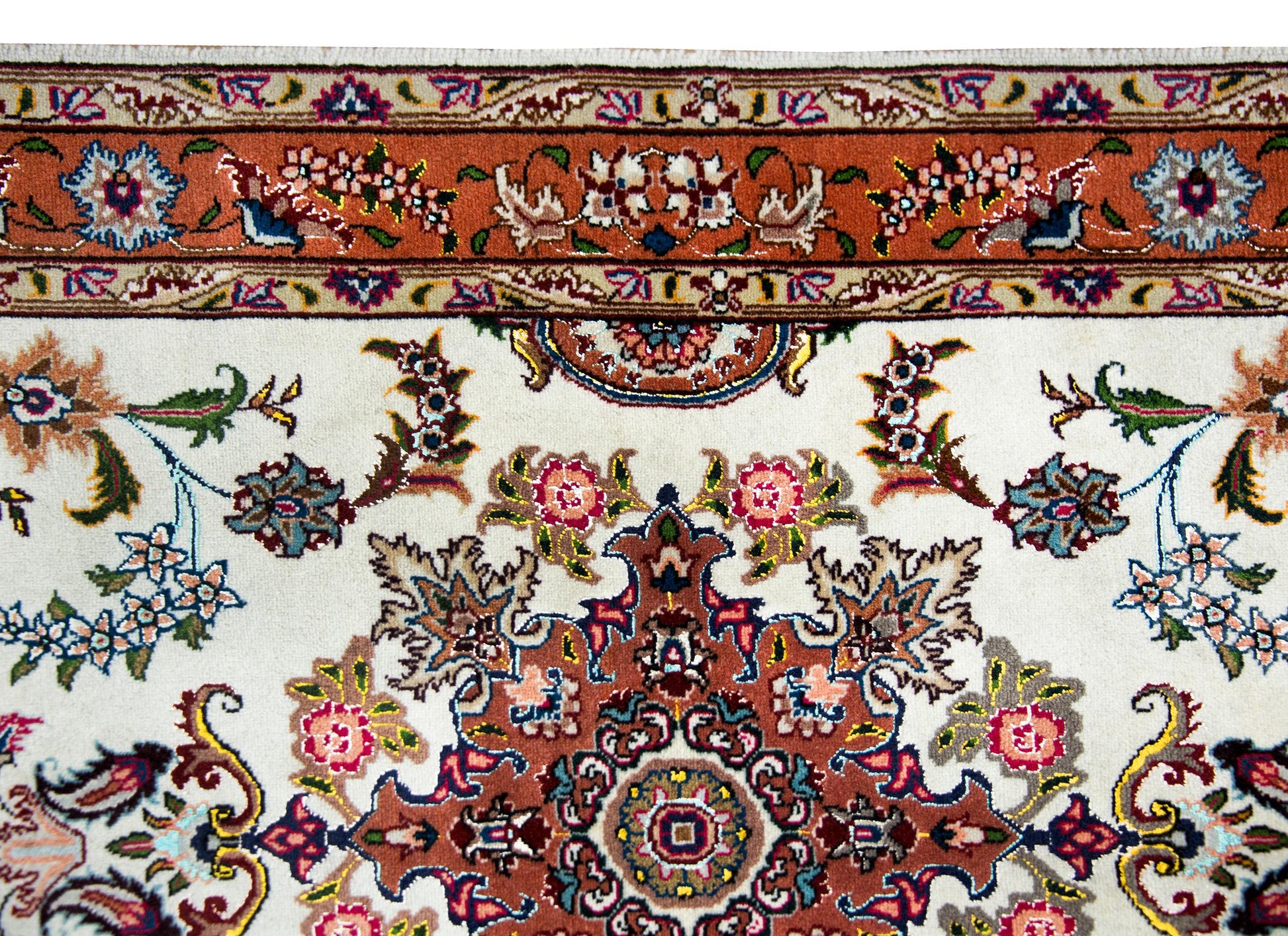 Vintage Persian Tabriz Rug For Sale