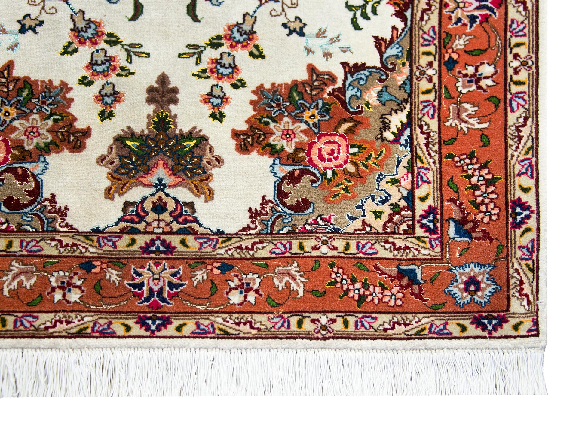 Vintage Persian Tabriz Rug For Sale