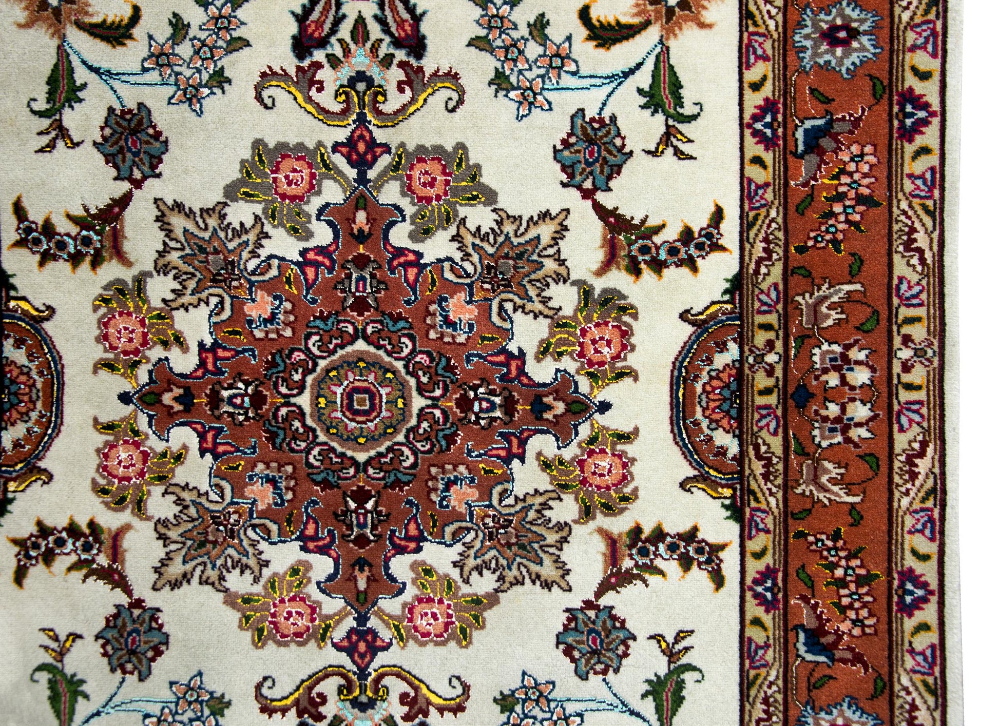 Vintage Persian Tabriz Rug For Sale