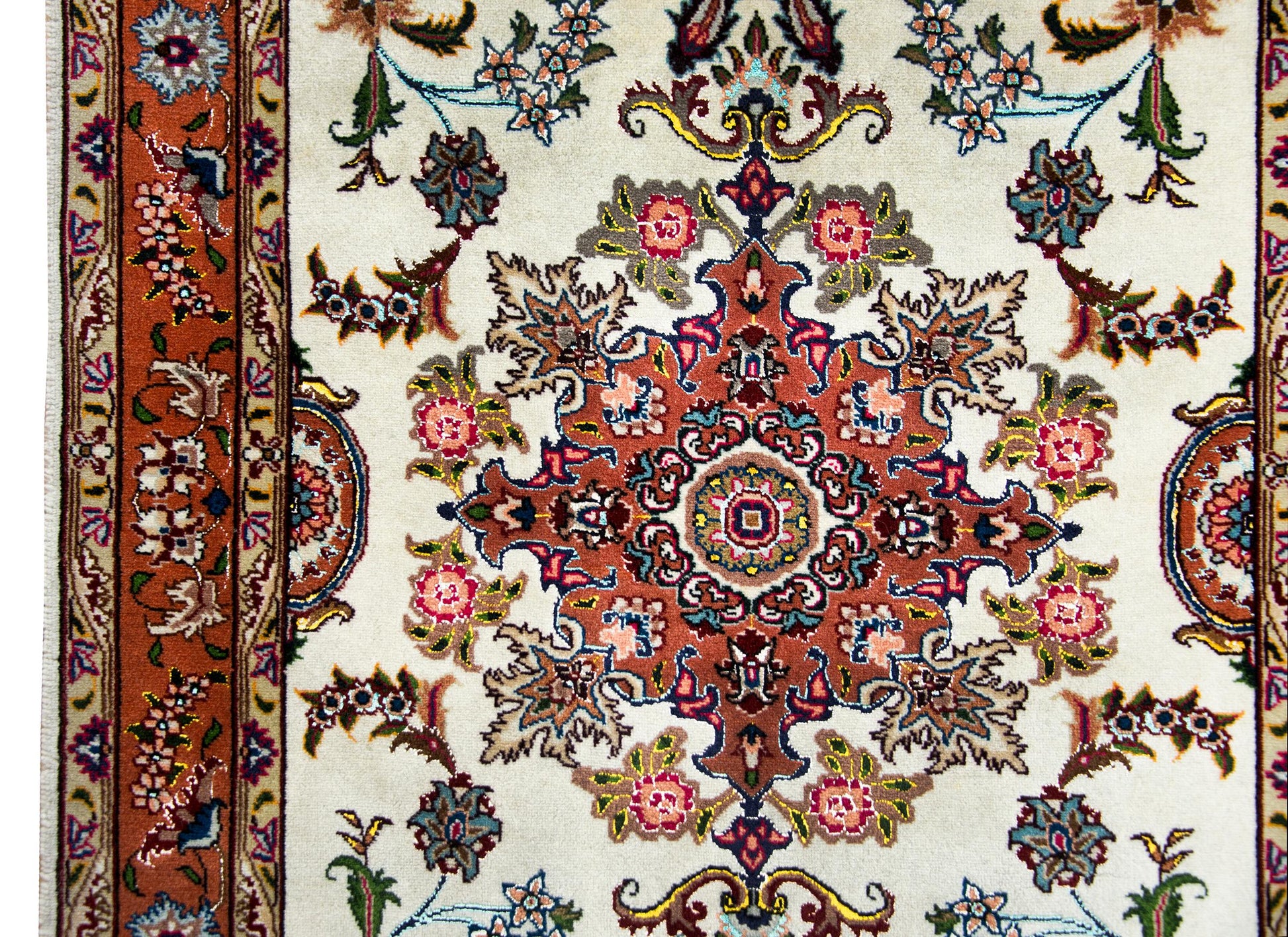 Vintage Persian Tabriz Rug For Sale