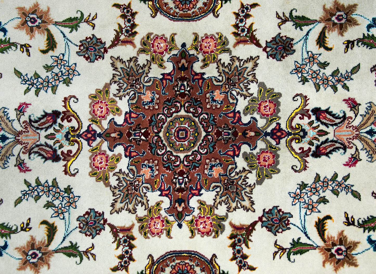 Vintage Persian Tabriz Rug For Sale