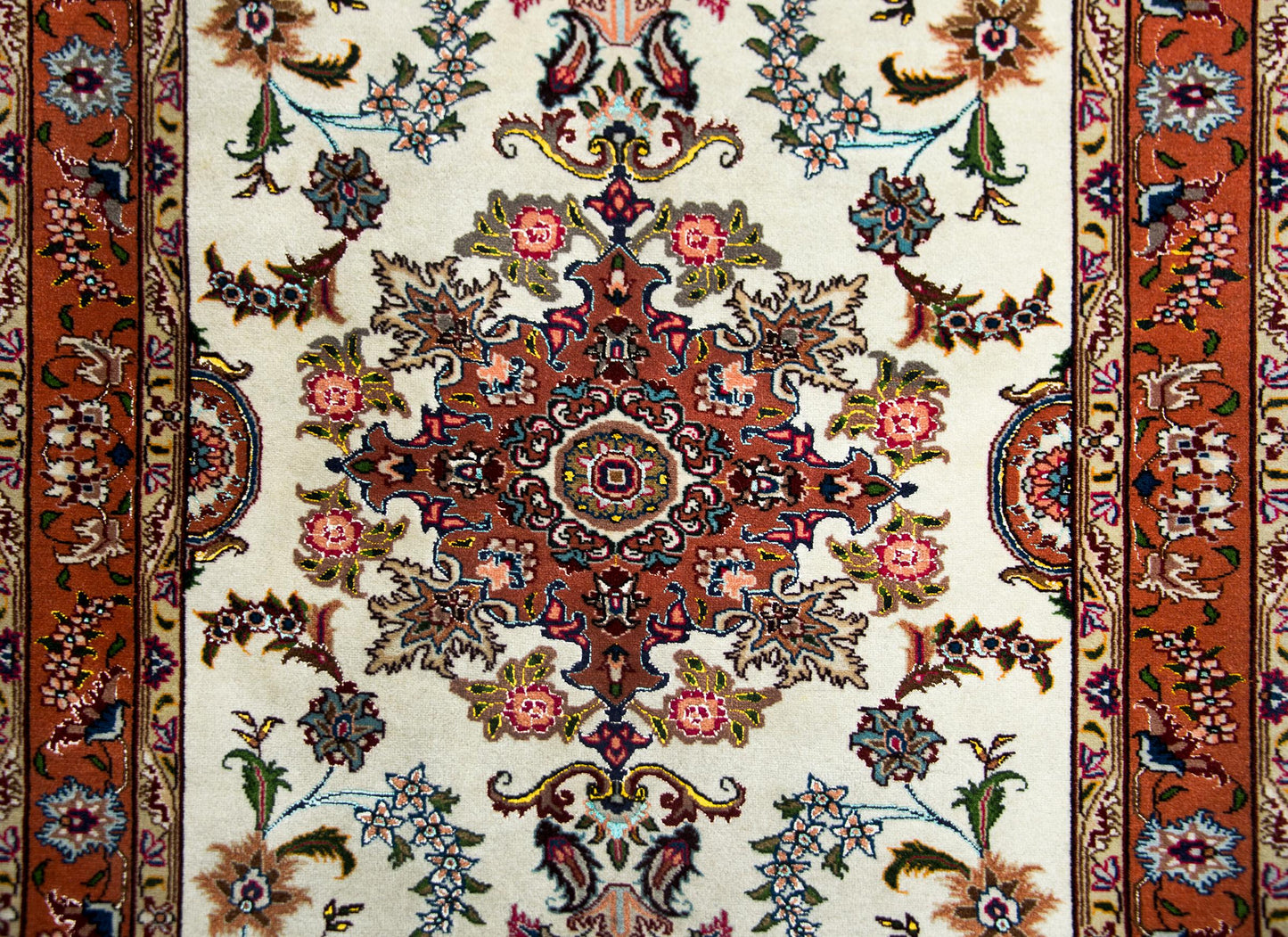 Vintage Persian Tabriz Rug For Sale