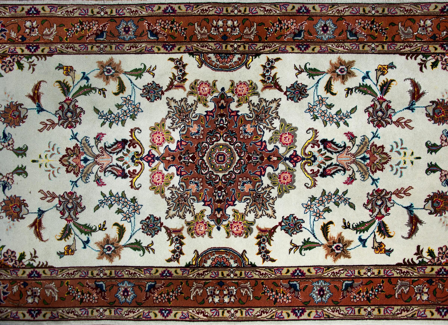 Vintage Persian Tabriz Rug For Sale
