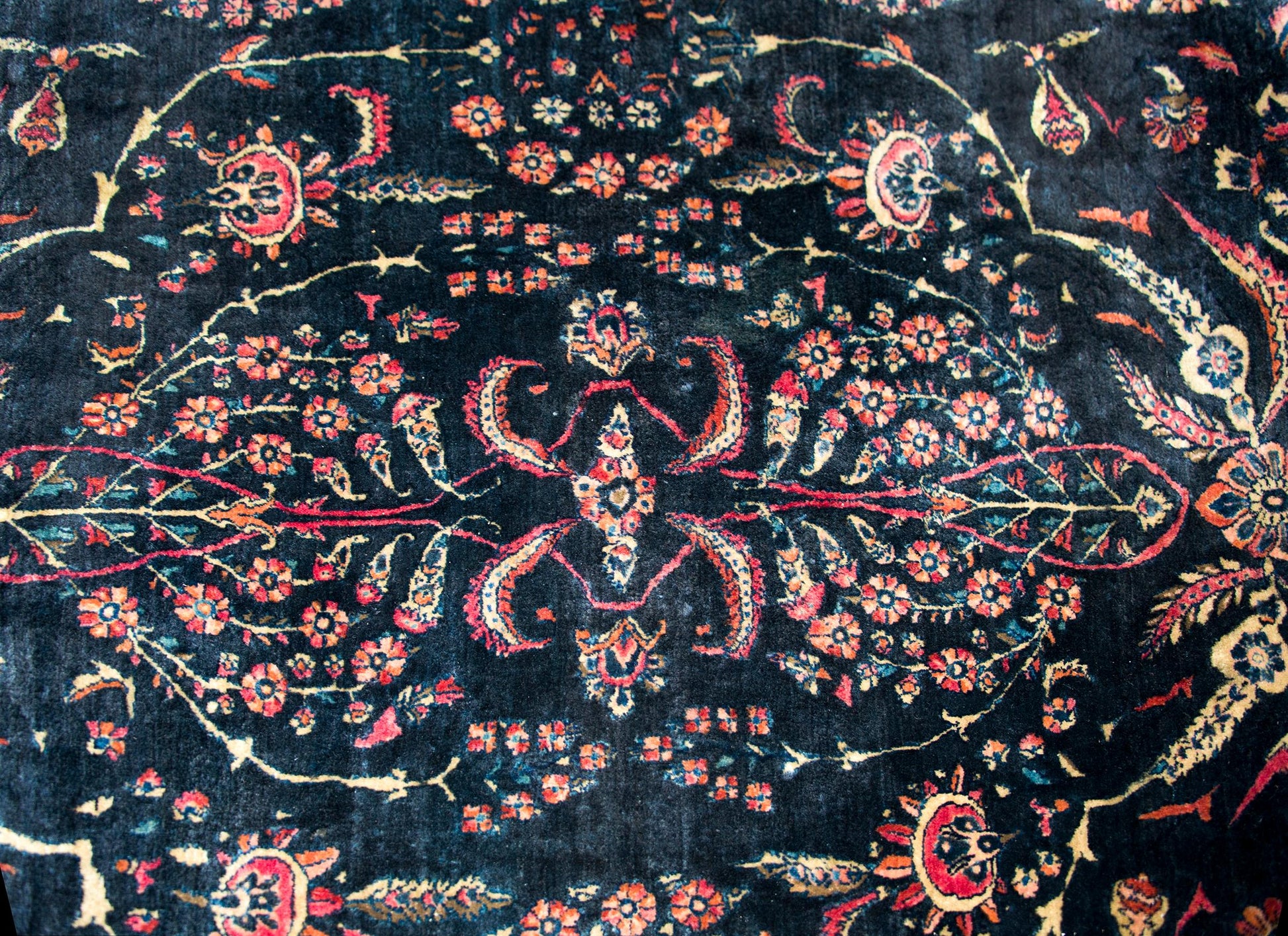 Early 20th Century Persian Sarouk Mohajeran Rug For Sale