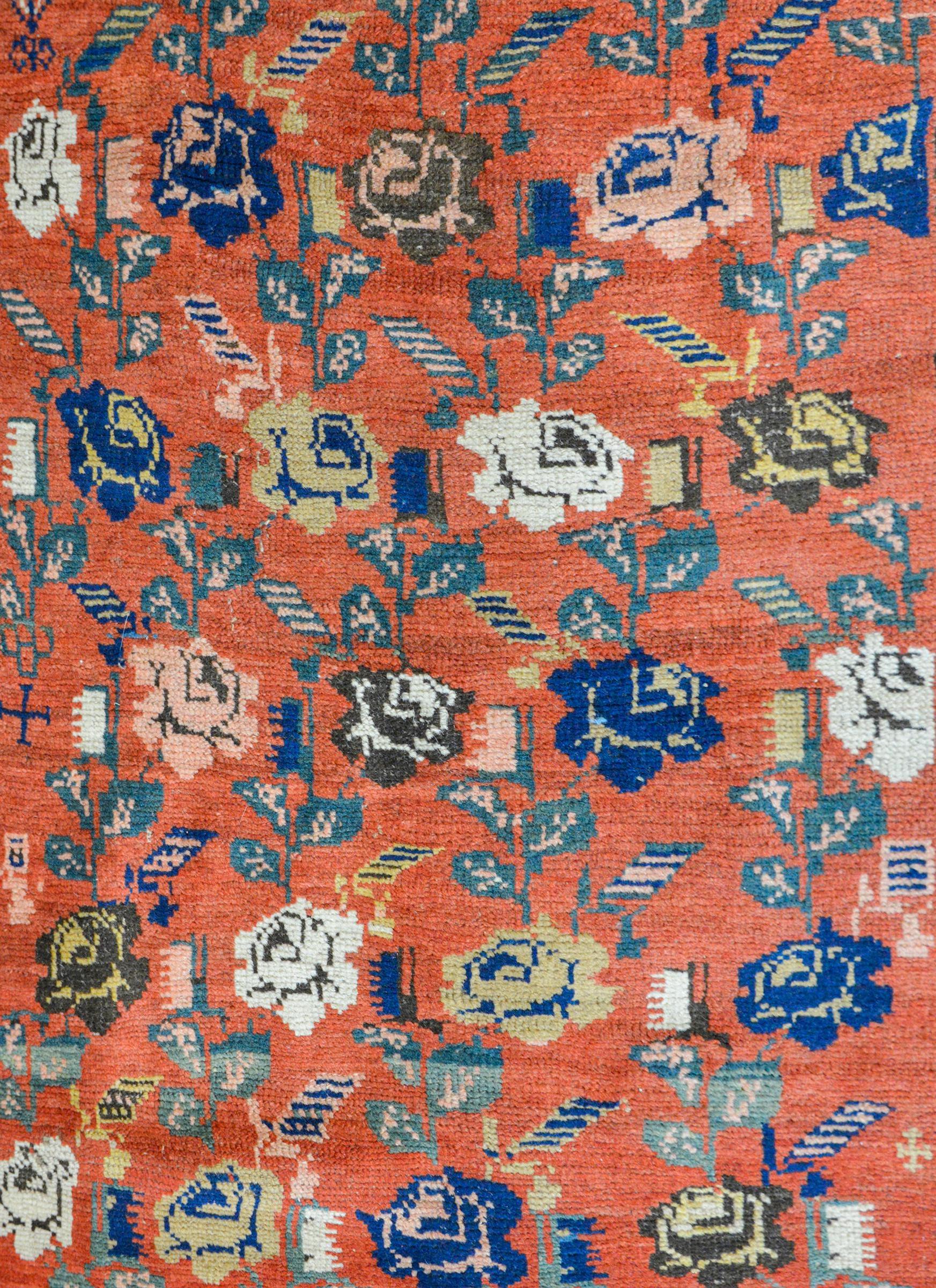 Extraordinary Early 20th Century Caucasian Karabagh Rug For Sale