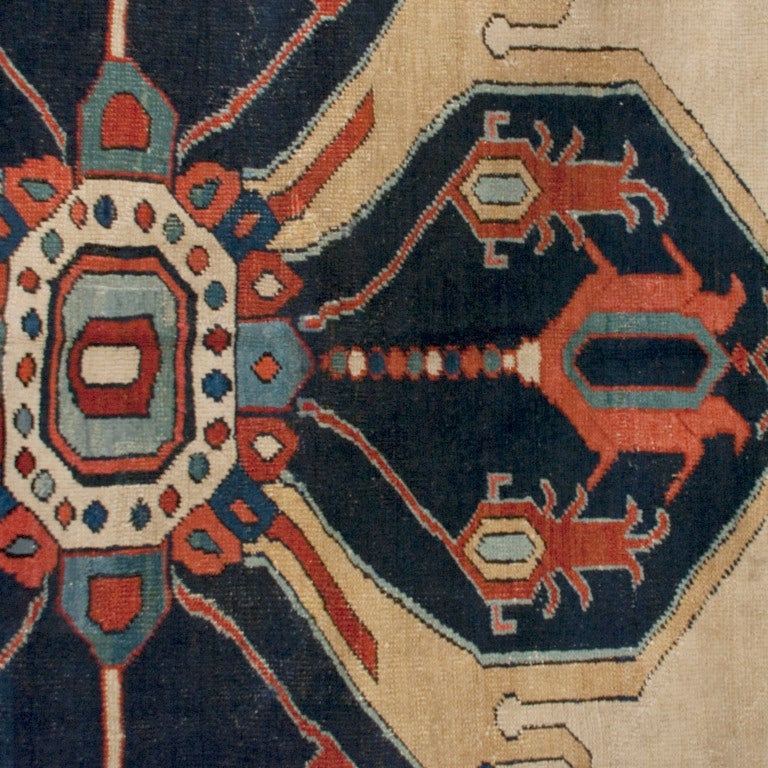 Outstanding 19th Century Bakhshayesh Rug For Sale