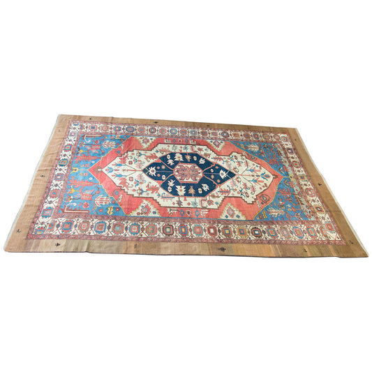 19th Century Serapi Rug For Sale