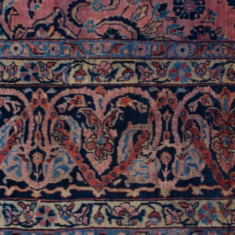 Antique Sarouk Carpet For Sale