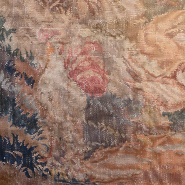 19th Century French Aubusson Carpet For Sale