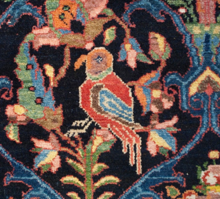 Early 20th Century Persian Bakhtiari Carpet,  For Sale