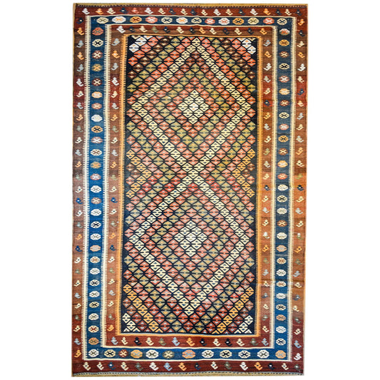 Early 20th Century Ersin Kilim Rug For Sale