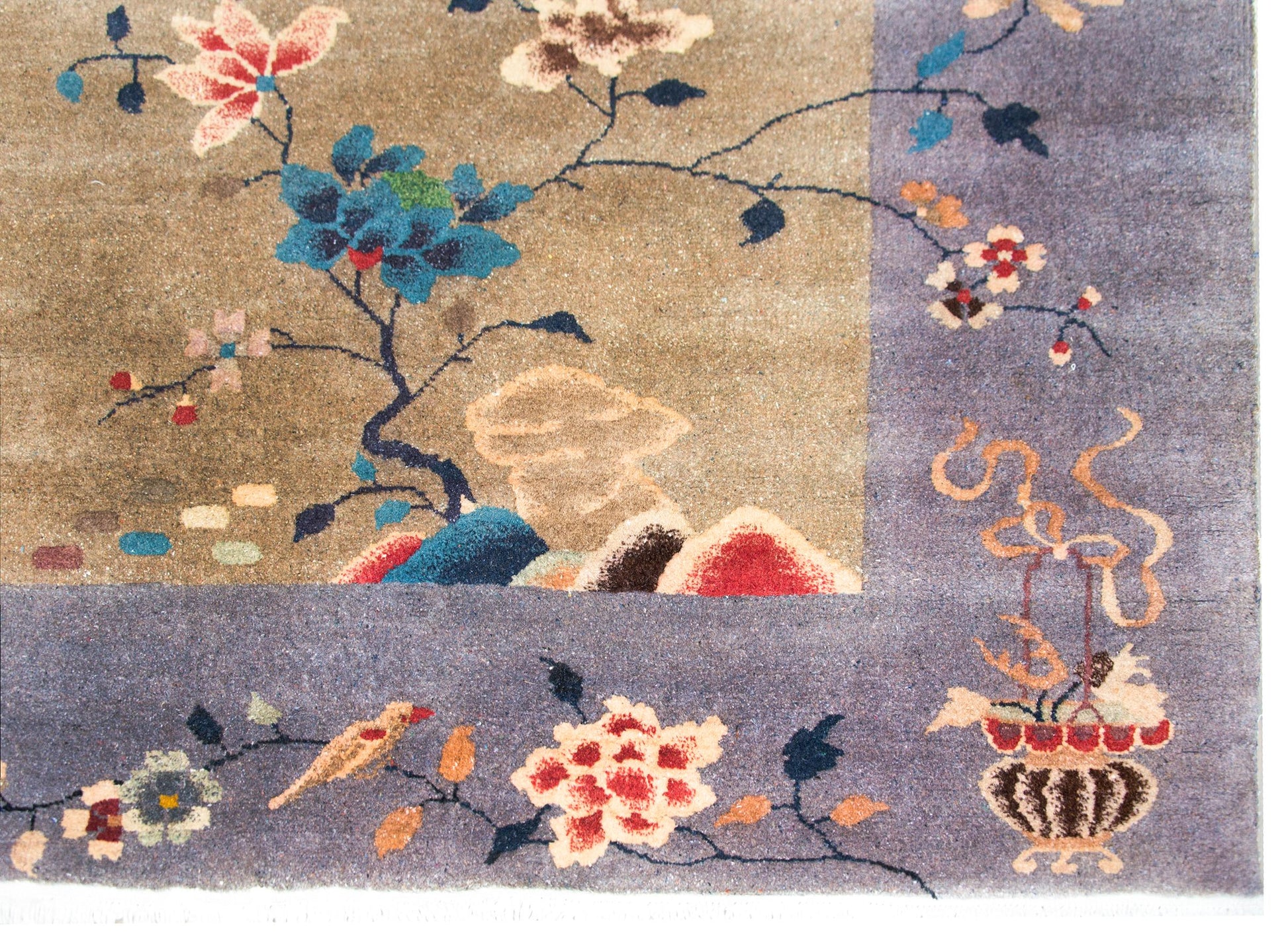 Early 20th Century Chinese Art Deco Rug For Sale