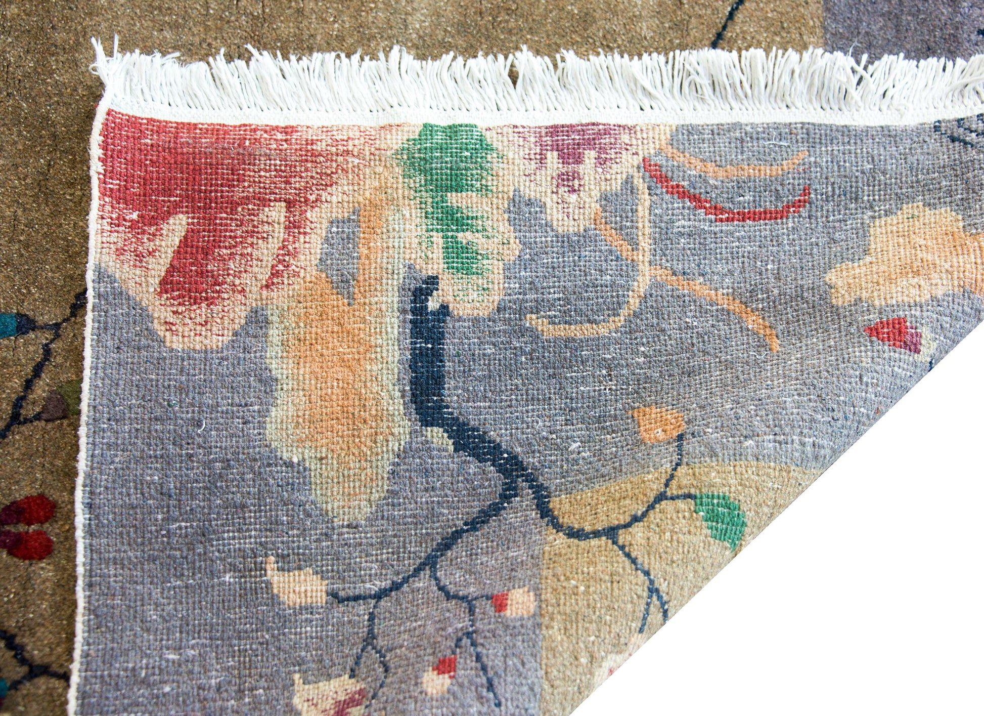 Early 20th Century Chinese Art Deco Rug For Sale