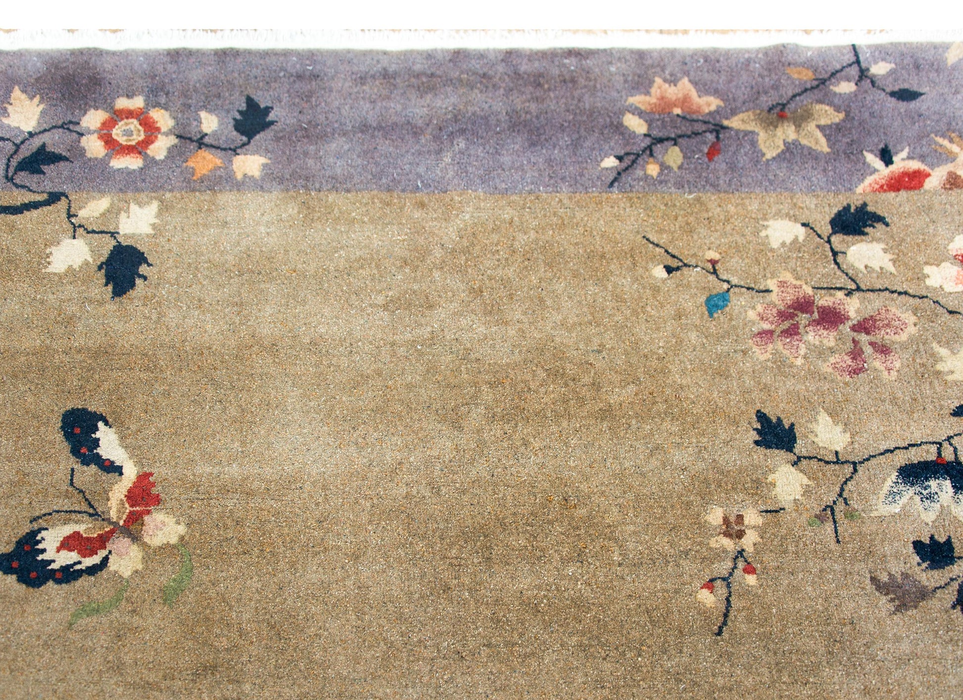 Early 20th Century Chinese Art Deco Rug For Sale