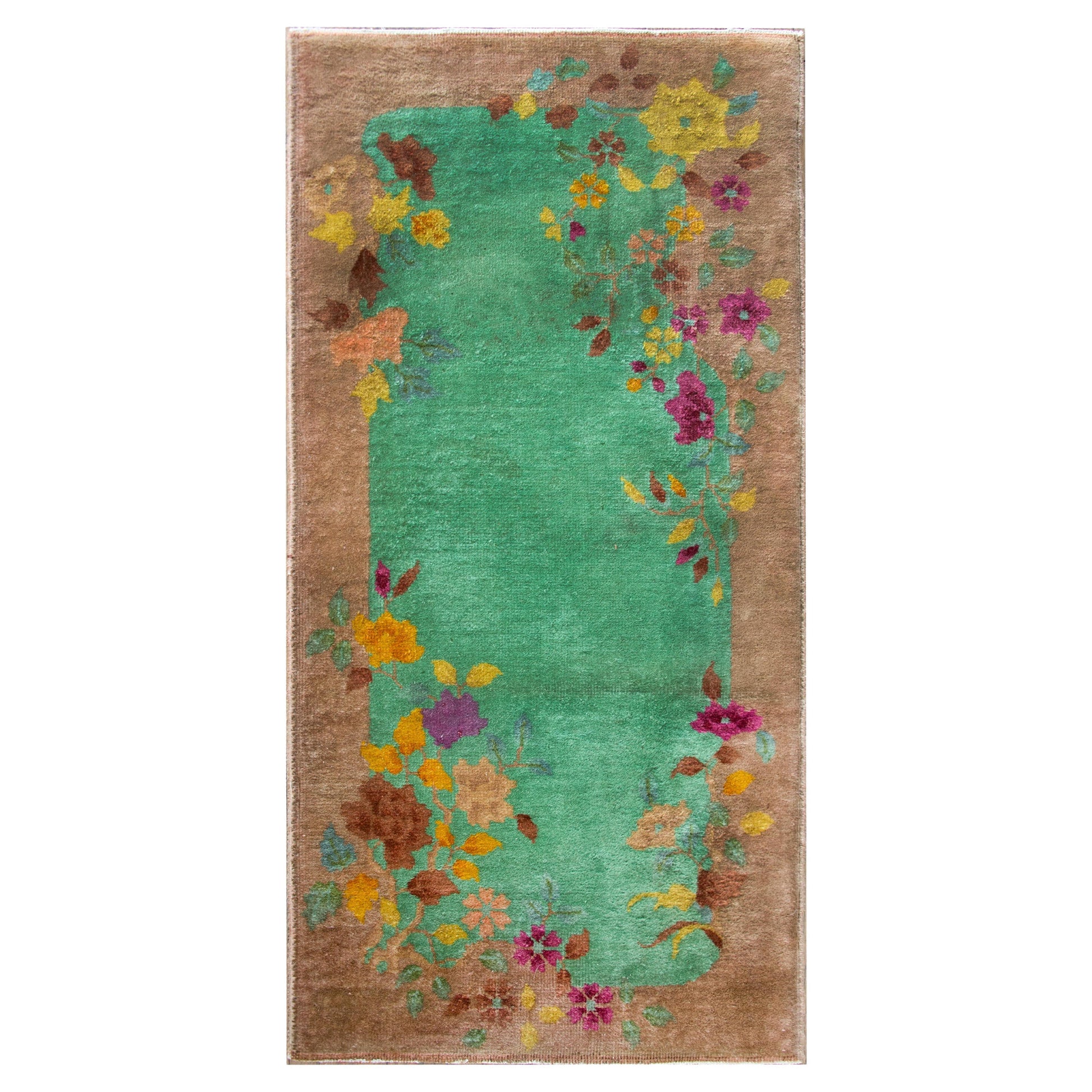 Chinese Art Deco Rug For Sale