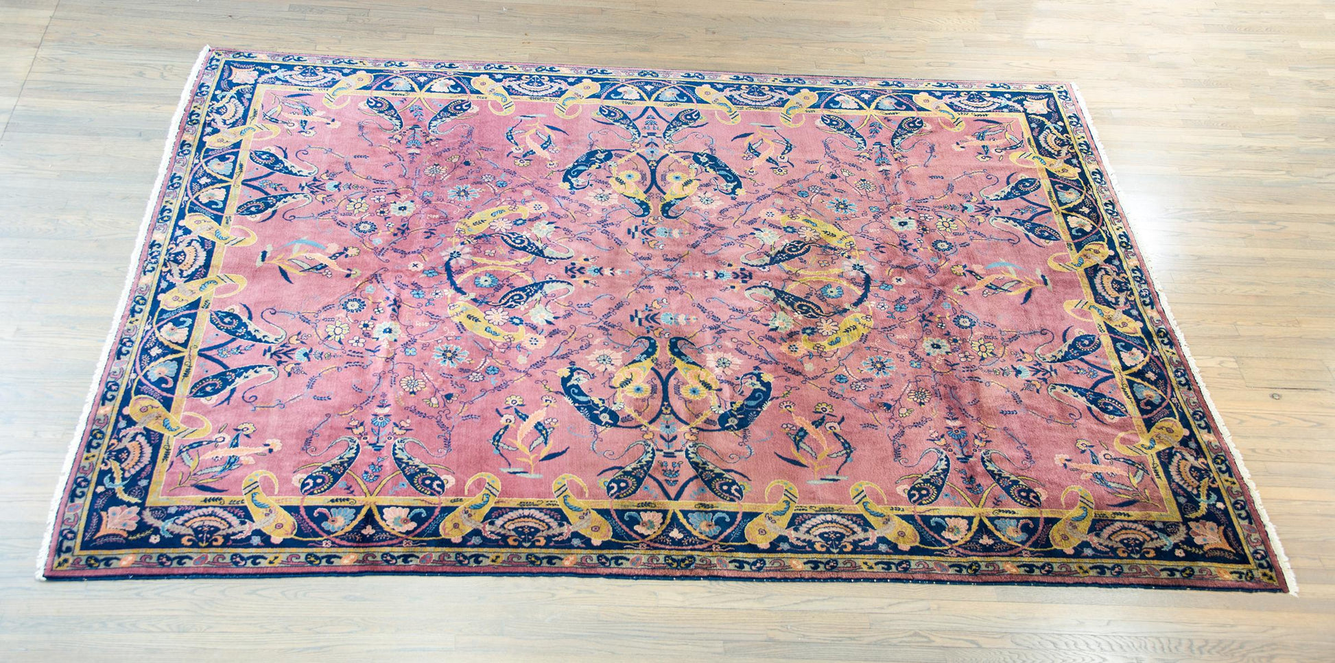 Early 20th Century Indian Lahore Rug For Sale