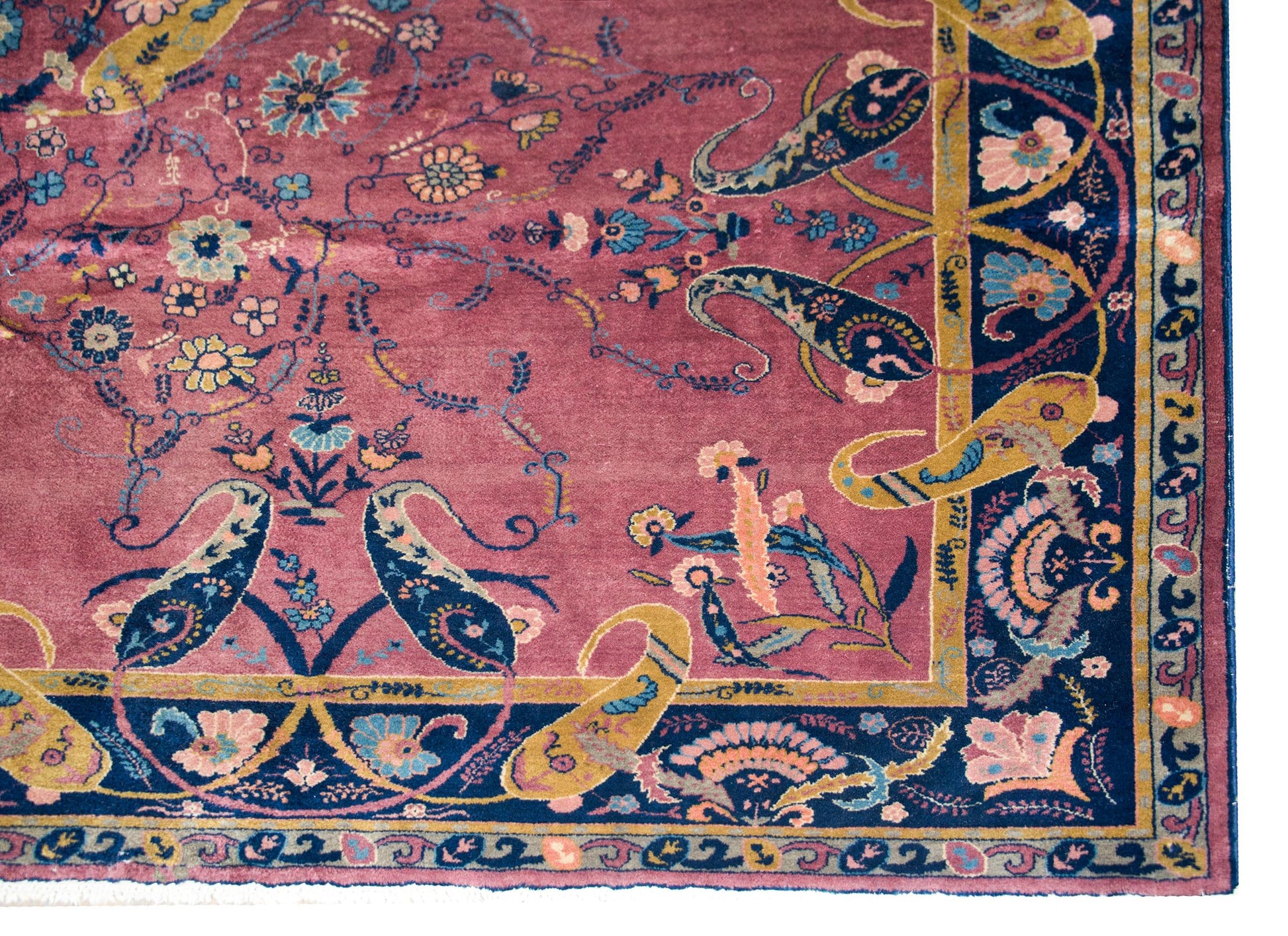 Early 20th Century Indian Lahore Rug For Sale