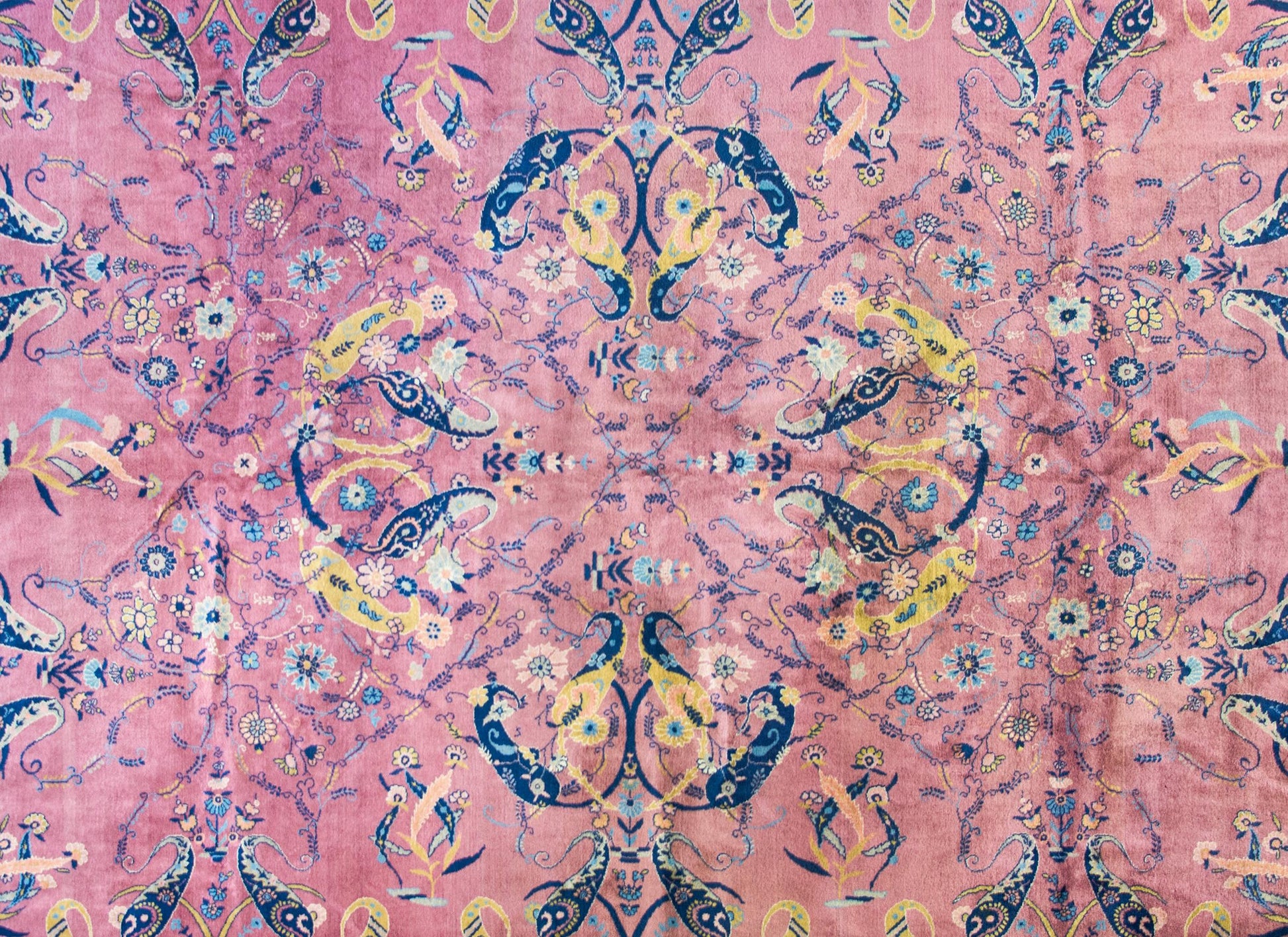 Early 20th Century Indian Lahore Rug For Sale