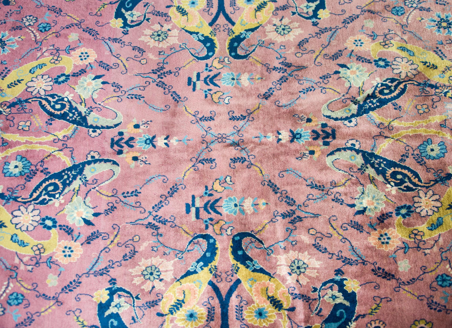 Early 20th Century Indian Lahore Rug For Sale