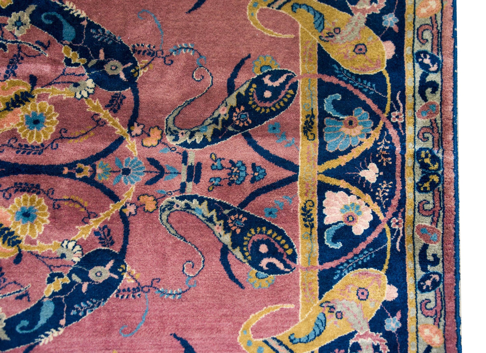 Early 20th Century Indian Lahore Rug For Sale
