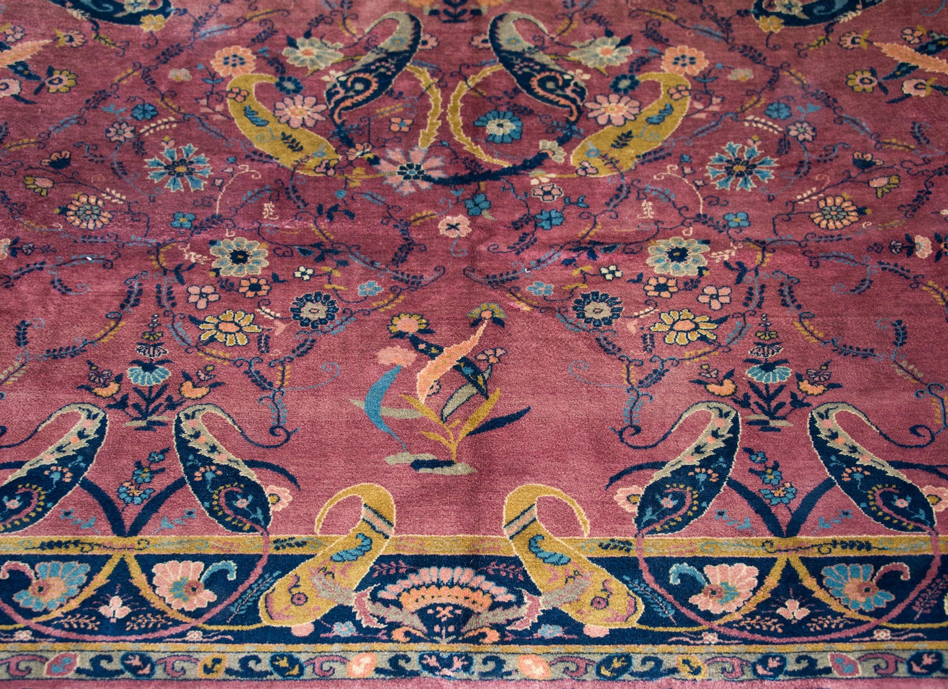 Early 20th Century Indian Lahore Rug For Sale