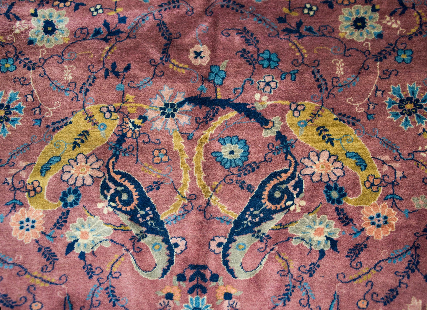 Early 20th Century Indian Lahore Rug For Sale
