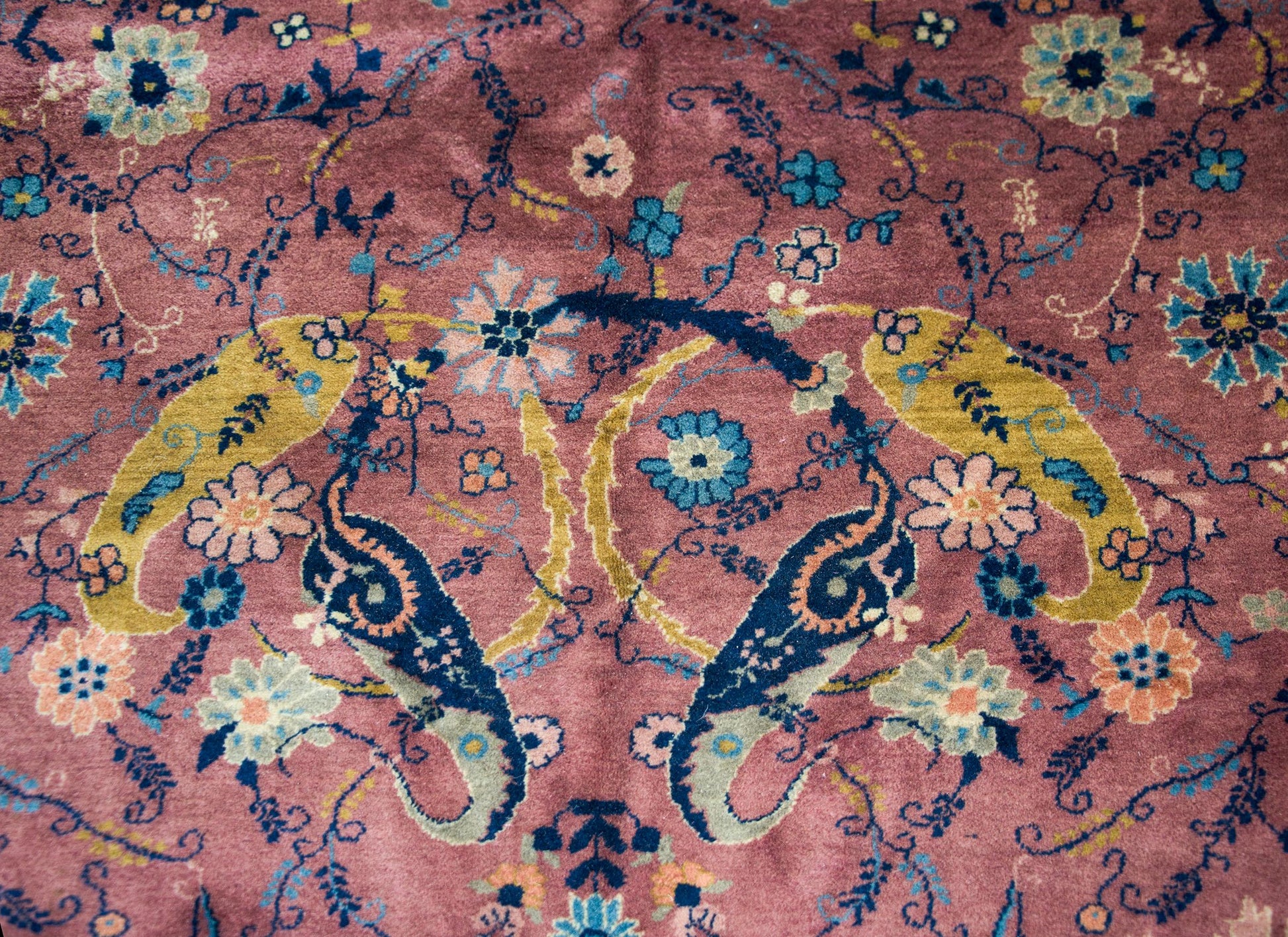 Early 20th Century Indian Lahore Rug For Sale