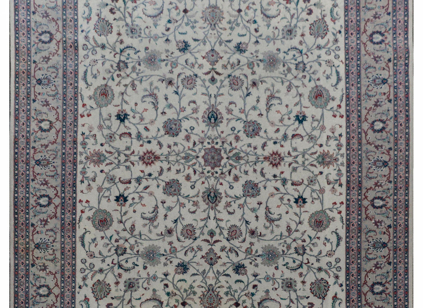 Vintage Indian Tabriz Rug For Sale