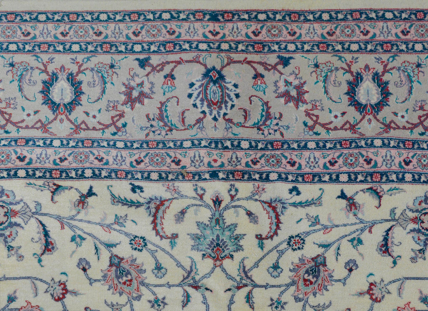 Vintage Indian Tabriz Rug For Sale