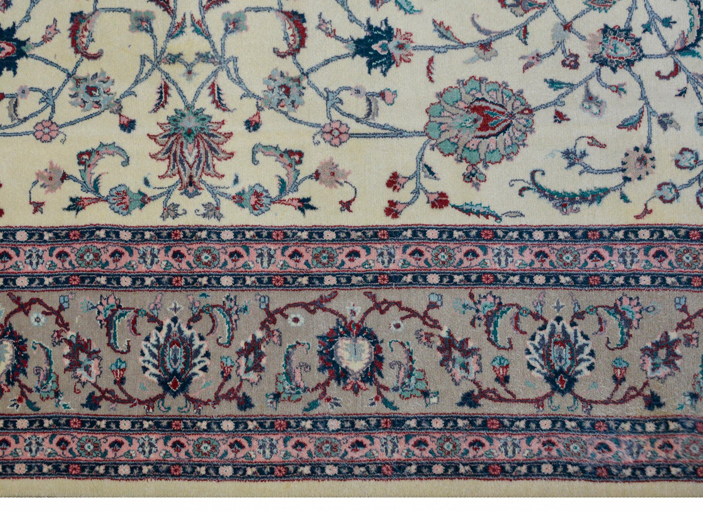 Vintage Indian Tabriz Rug For Sale