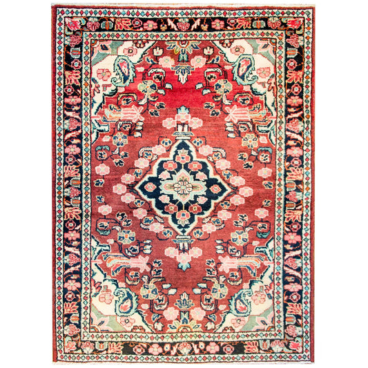 Amazing Early 20th Century Mahal Rug For Sale