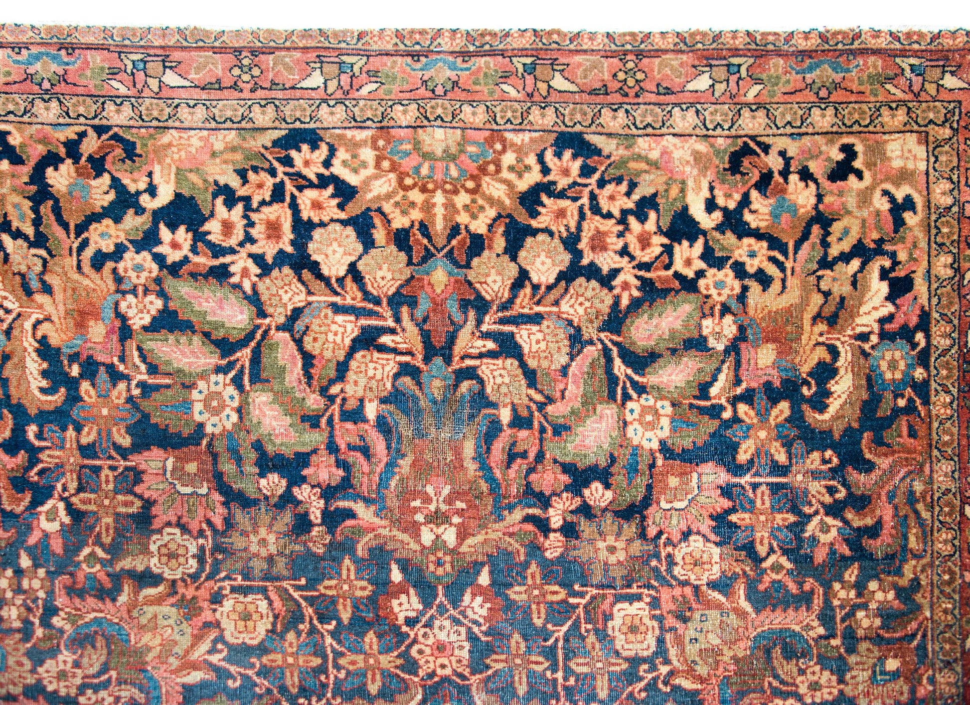 Early 20th Century Persian Meshkabad Rug For Sale