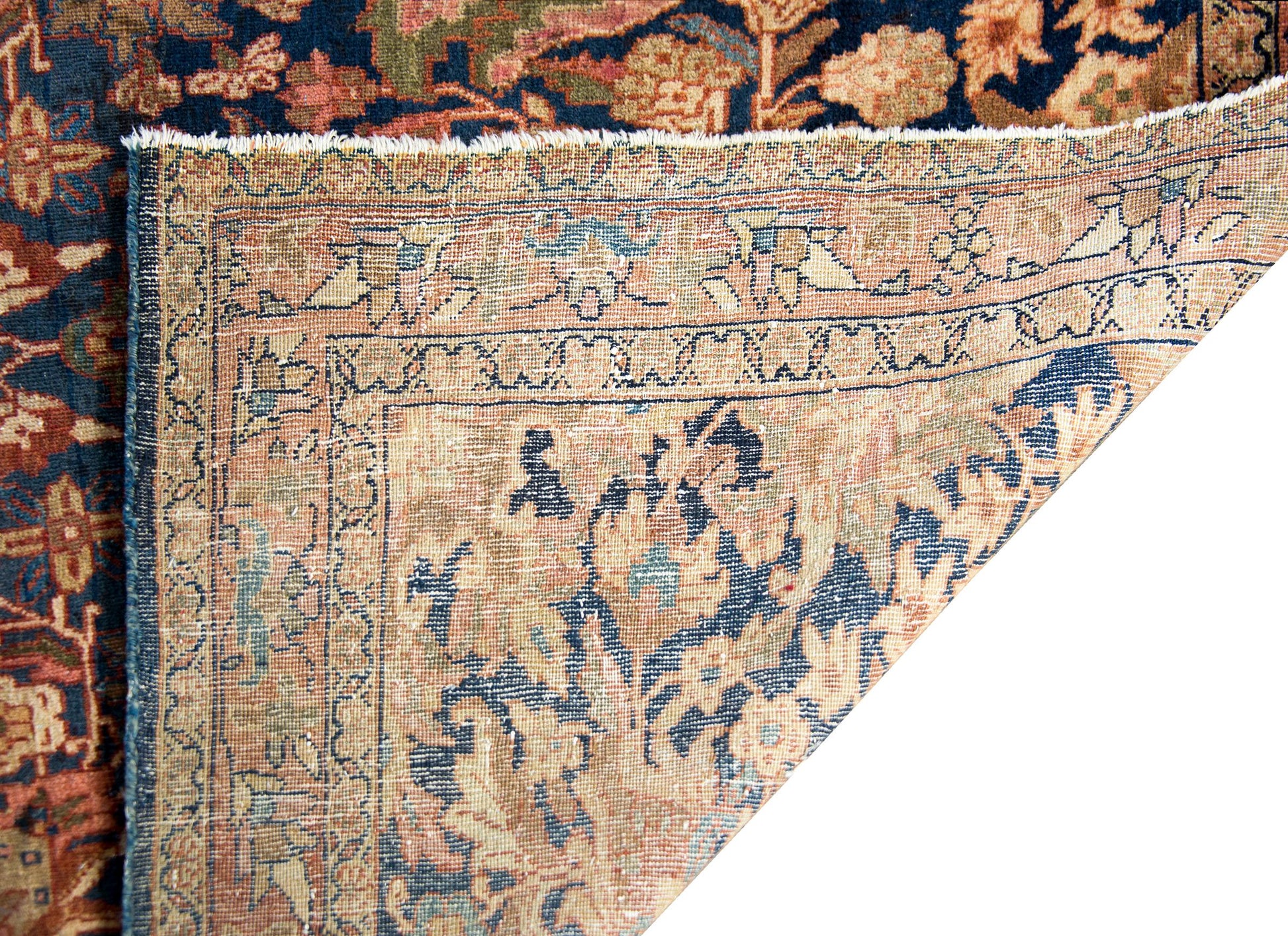 Early 20th Century Persian Meshkabad Rug For Sale