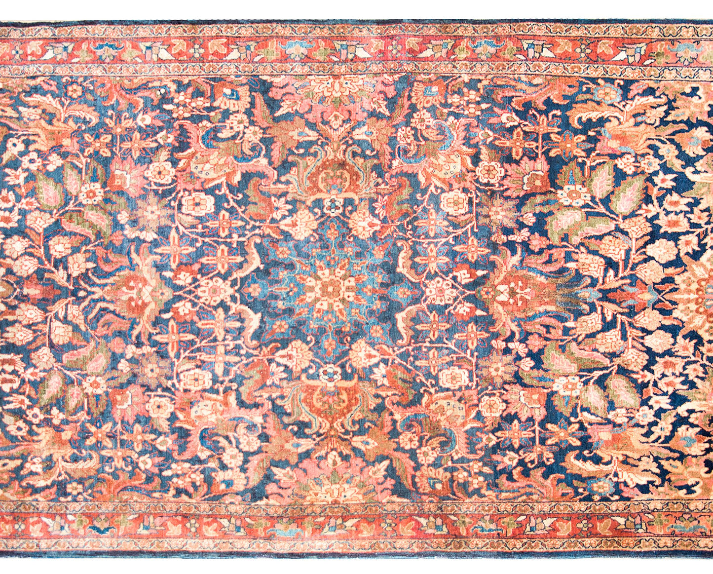 Early 20th Century Persian Meshkabad Rug For Sale