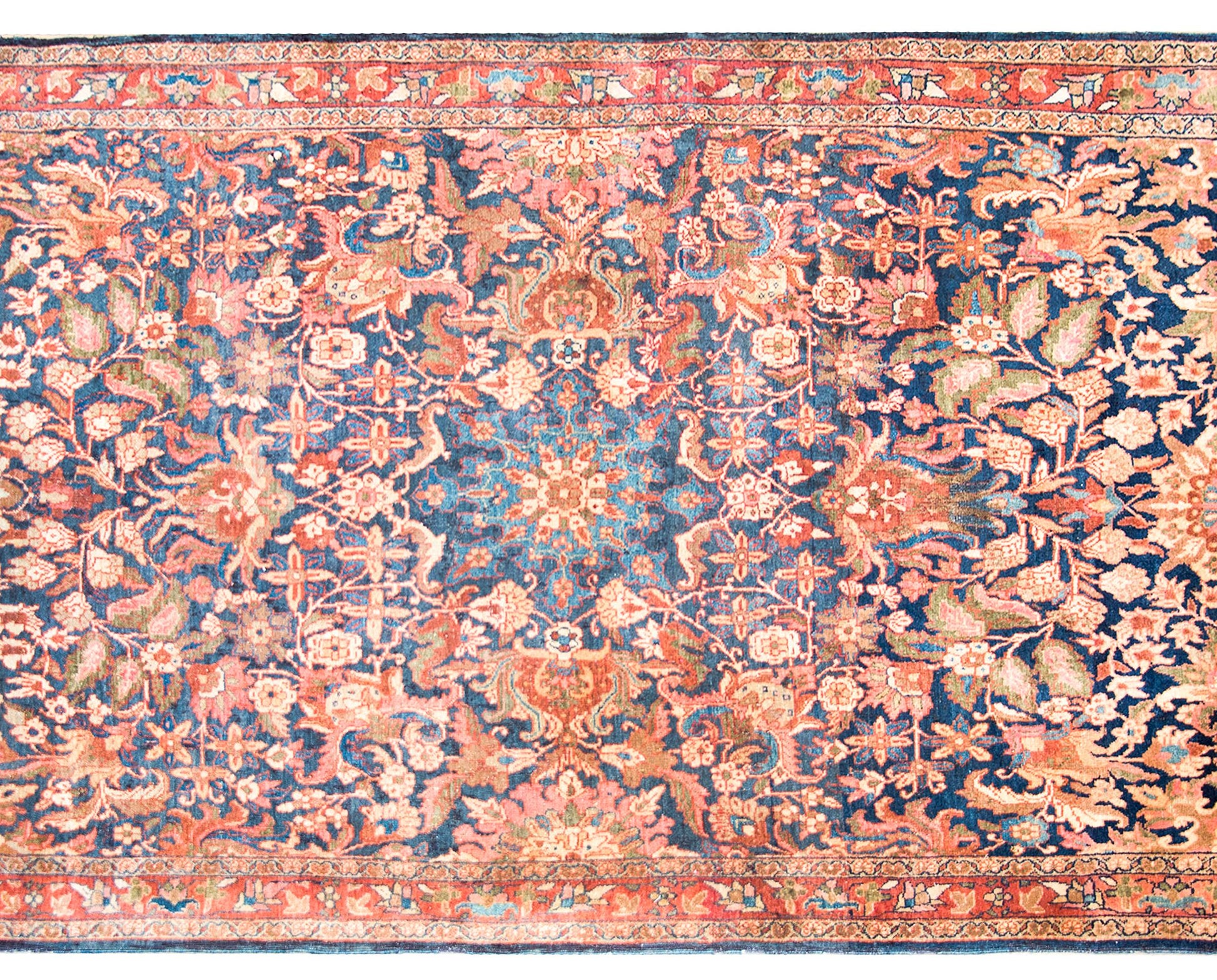 Early 20th Century Persian Meshkabad Rug For Sale