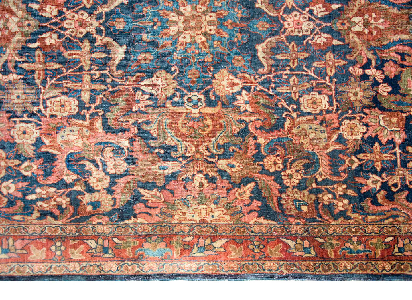 Early 20th Century Persian Meshkabad Rug For Sale