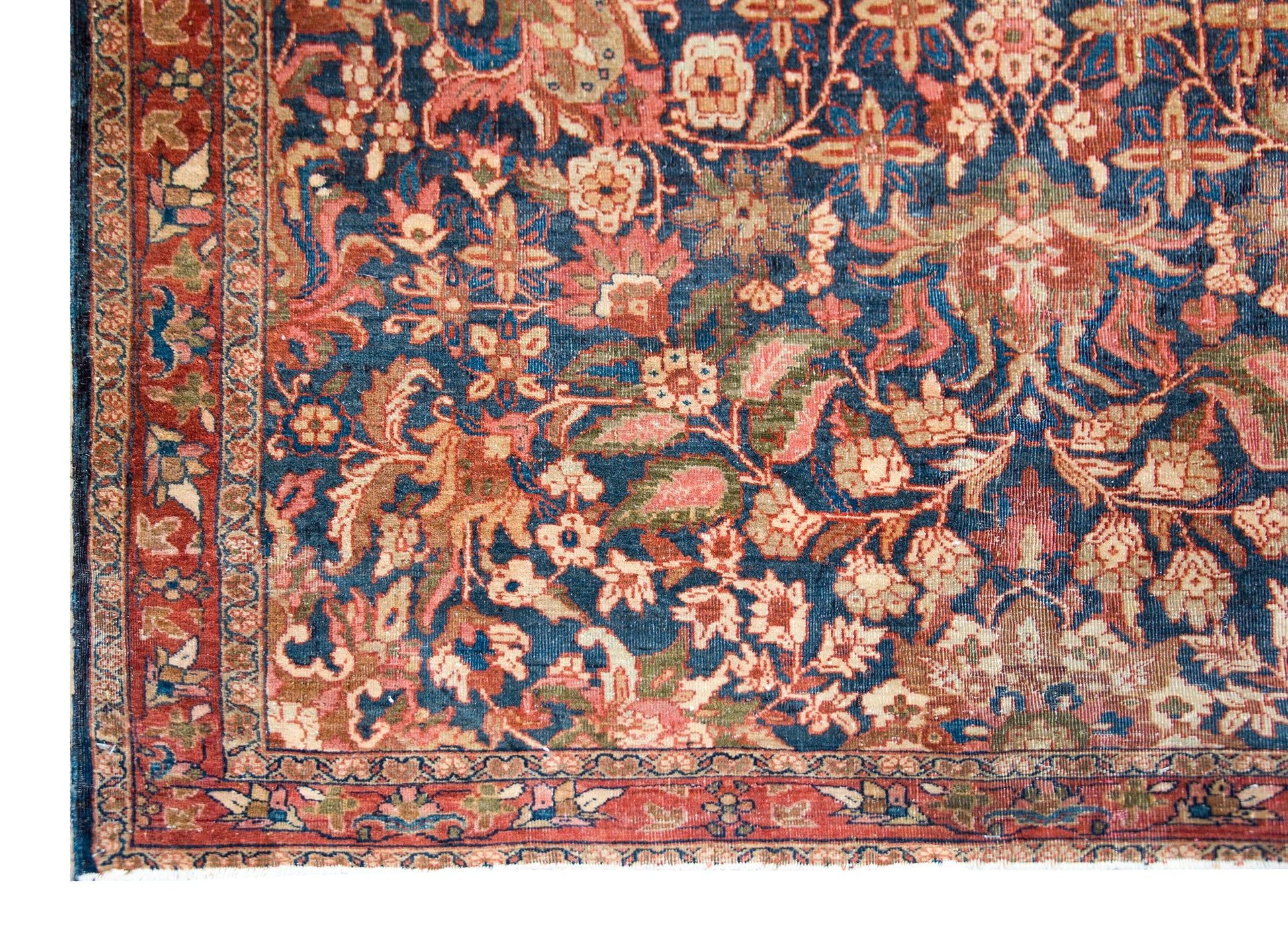 Early 20th Century Persian Meshkabad Rug For Sale