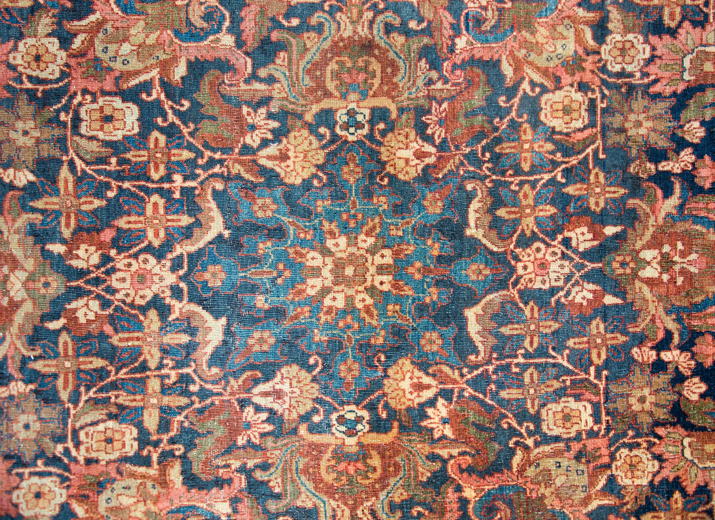 Early 20th Century Persian Meshkabad Rug For Sale