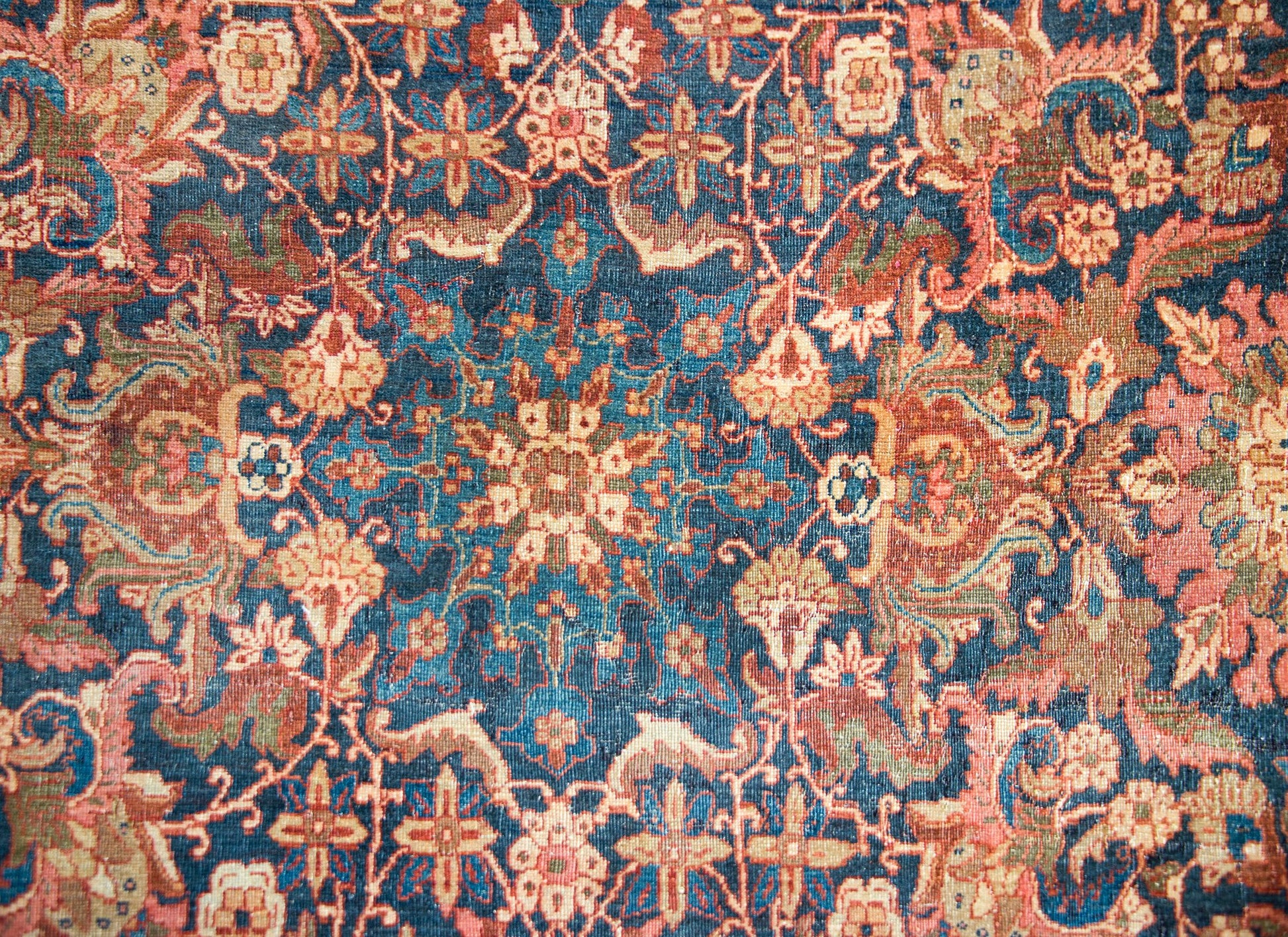 Early 20th Century Persian Meshkabad Rug For Sale