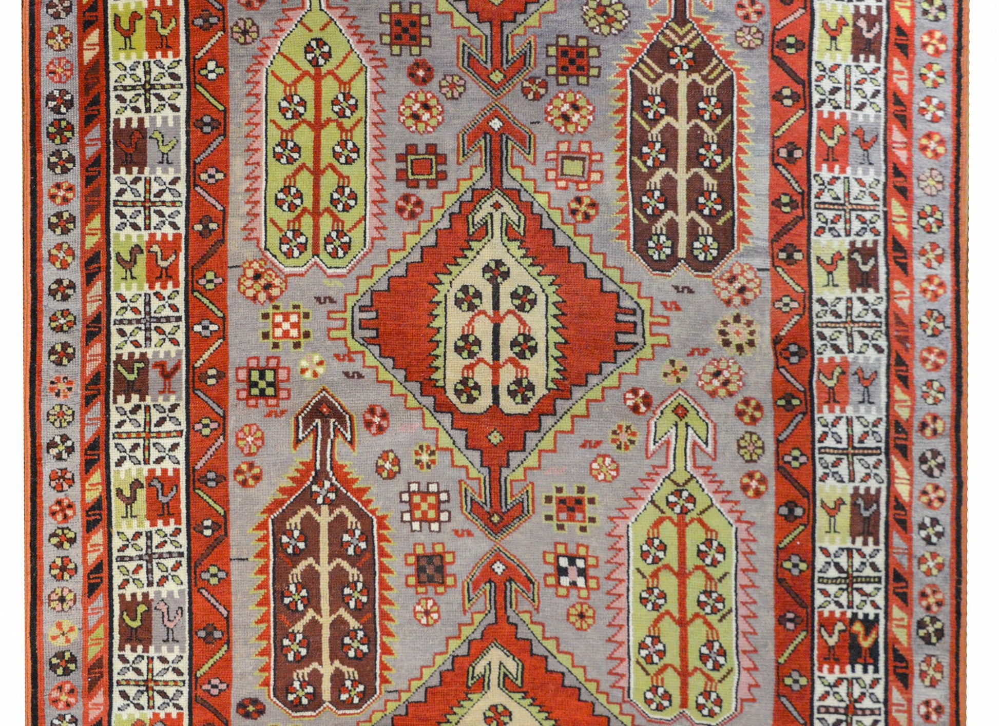 Outstanding Early 20th Century Karebak Rug For Sale