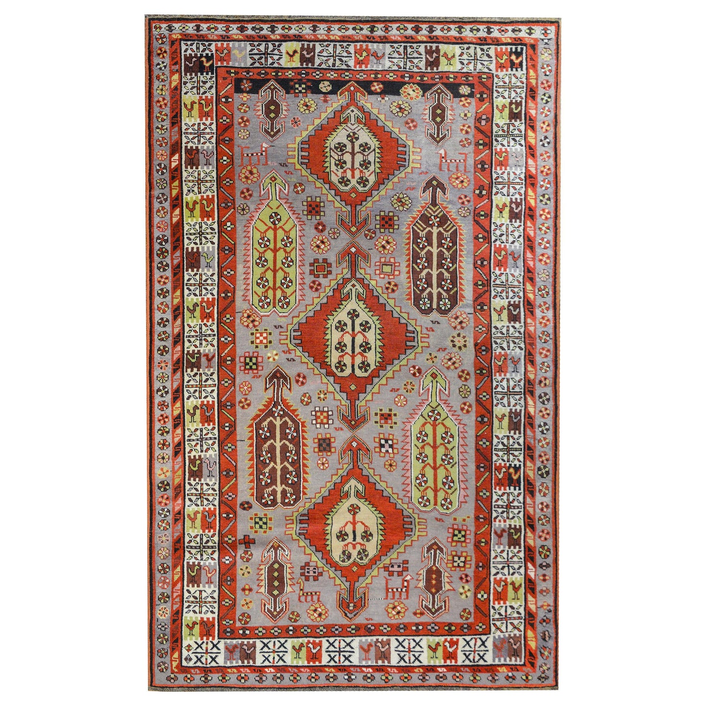 Outstanding Early 20th Century Karebak Rug For Sale
