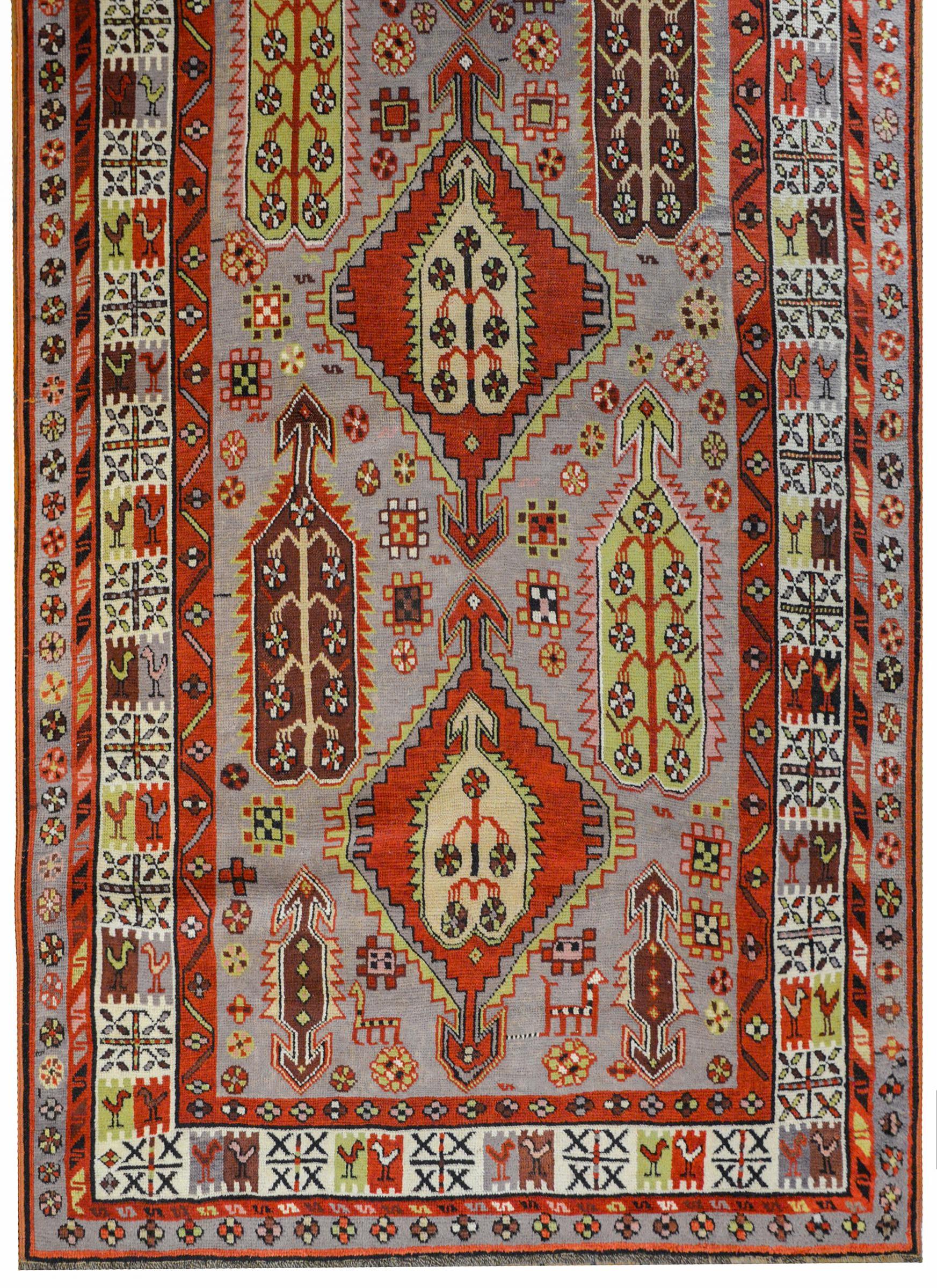 Outstanding Early 20th Century Karebak Rug For Sale