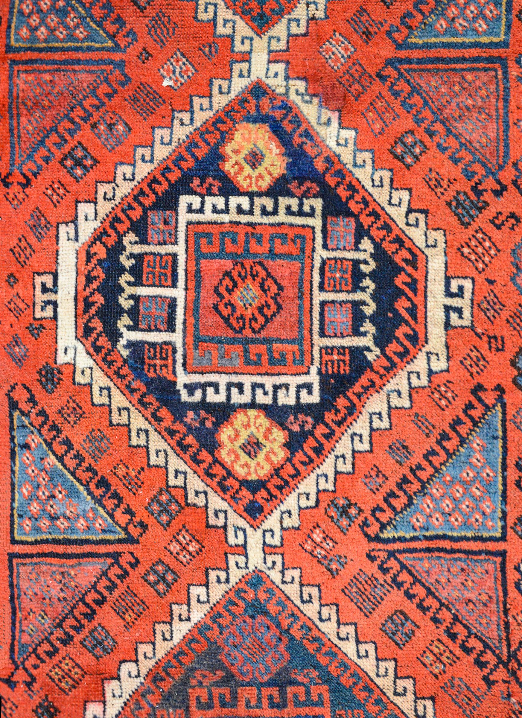 Early 20th Century Eastern Anatolian Kurdish Rug For Sale