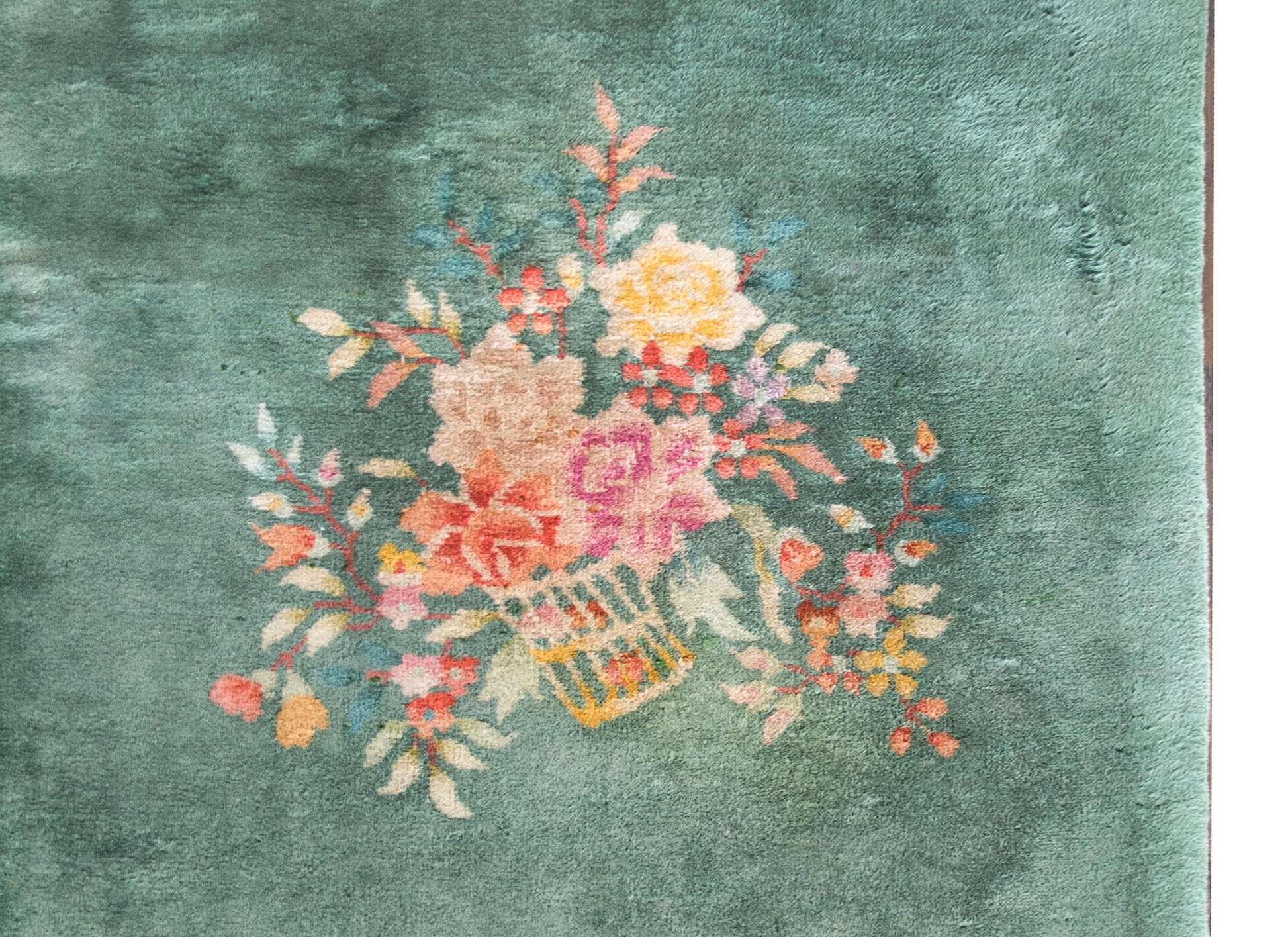 Early 20th Century Chinese Art Deco Rug For Sale