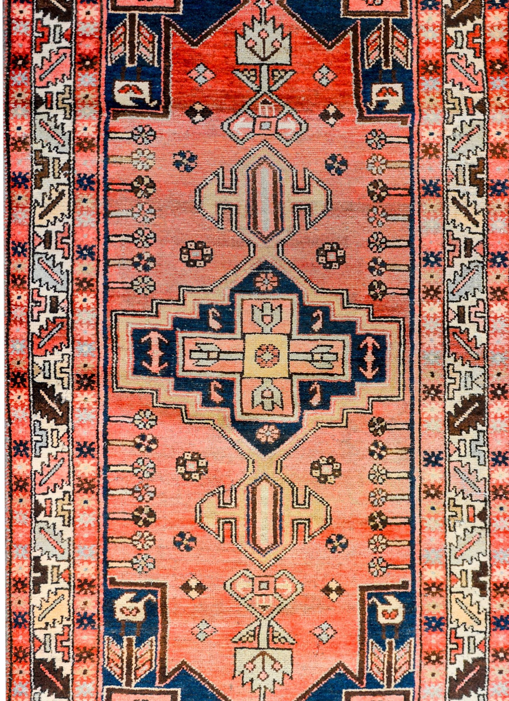 Early 20th Century Persian Malayer Rug For Sale