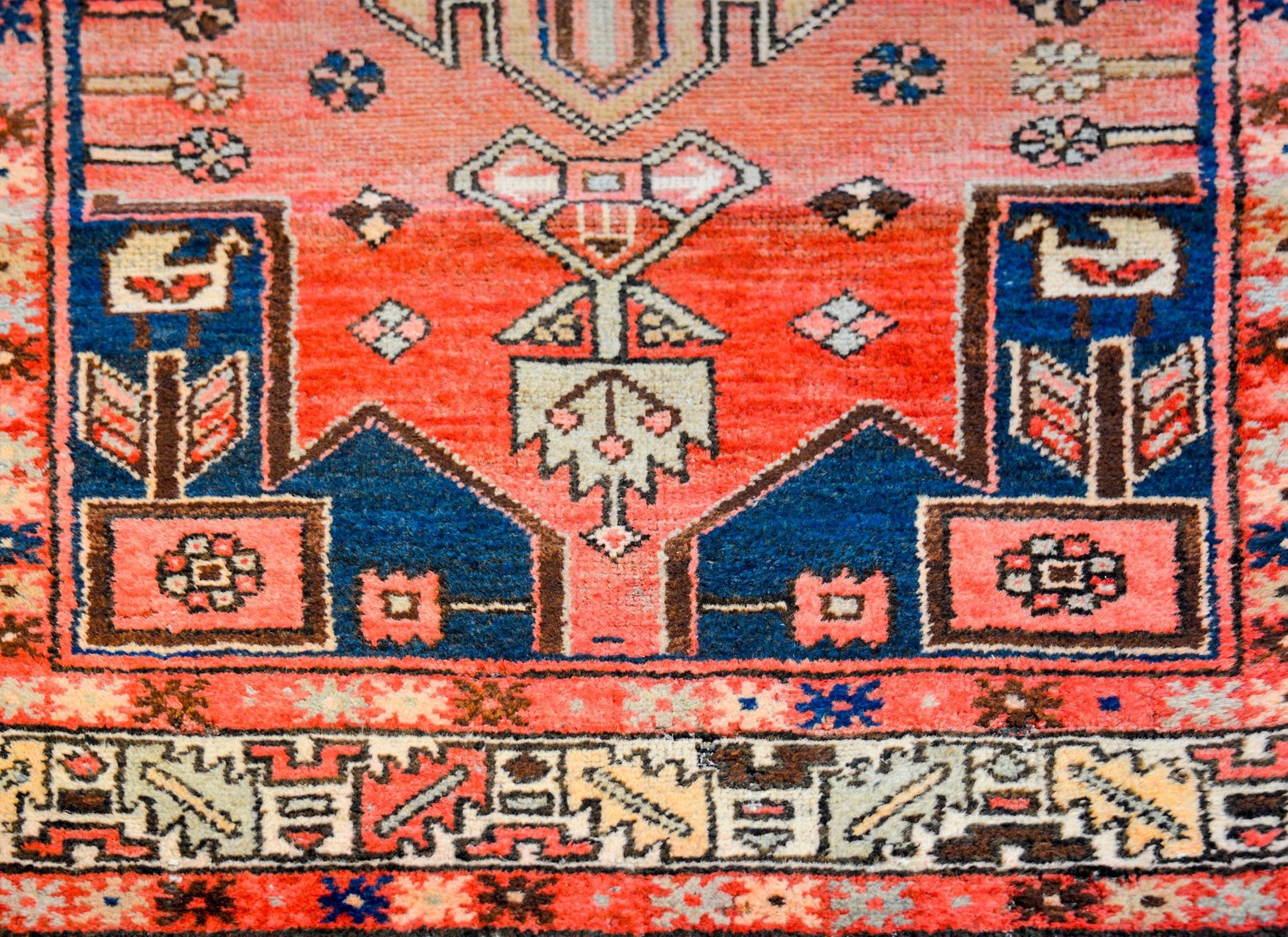 Early 20th Century Persian Malayer Rug For Sale