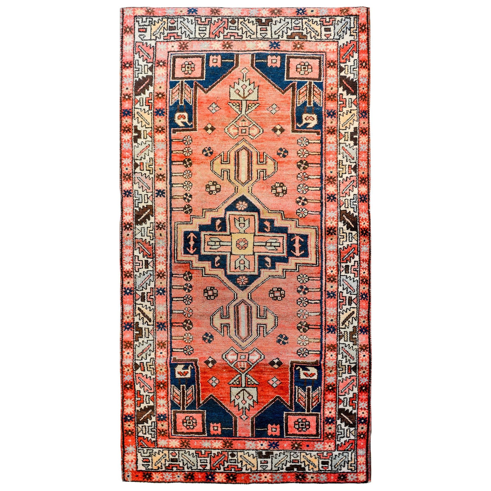 Early 20th Century Persian Malayer Rug For Sale