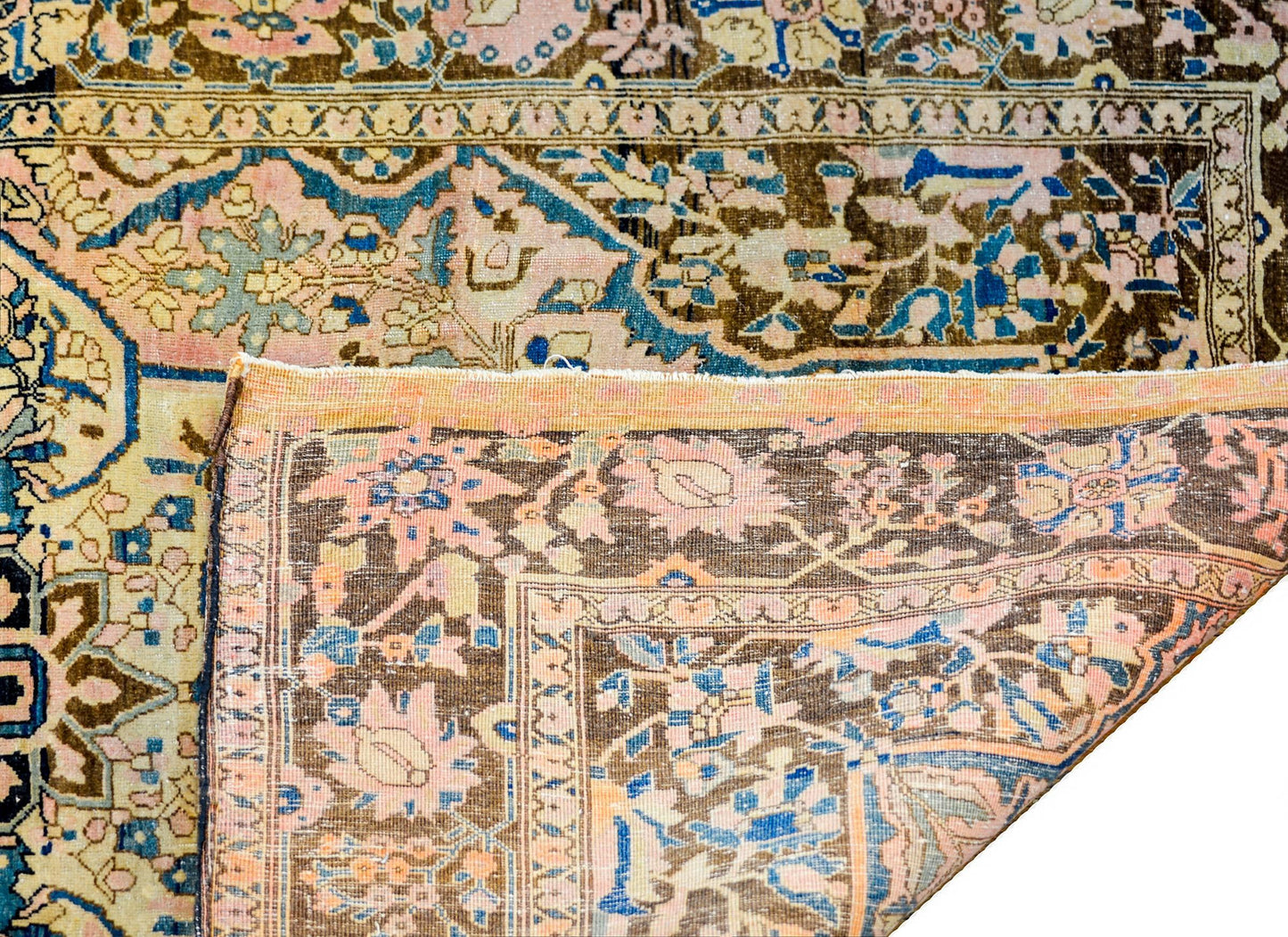 Amazing Early 20th Century Sarouk Farahan Rug For Sale