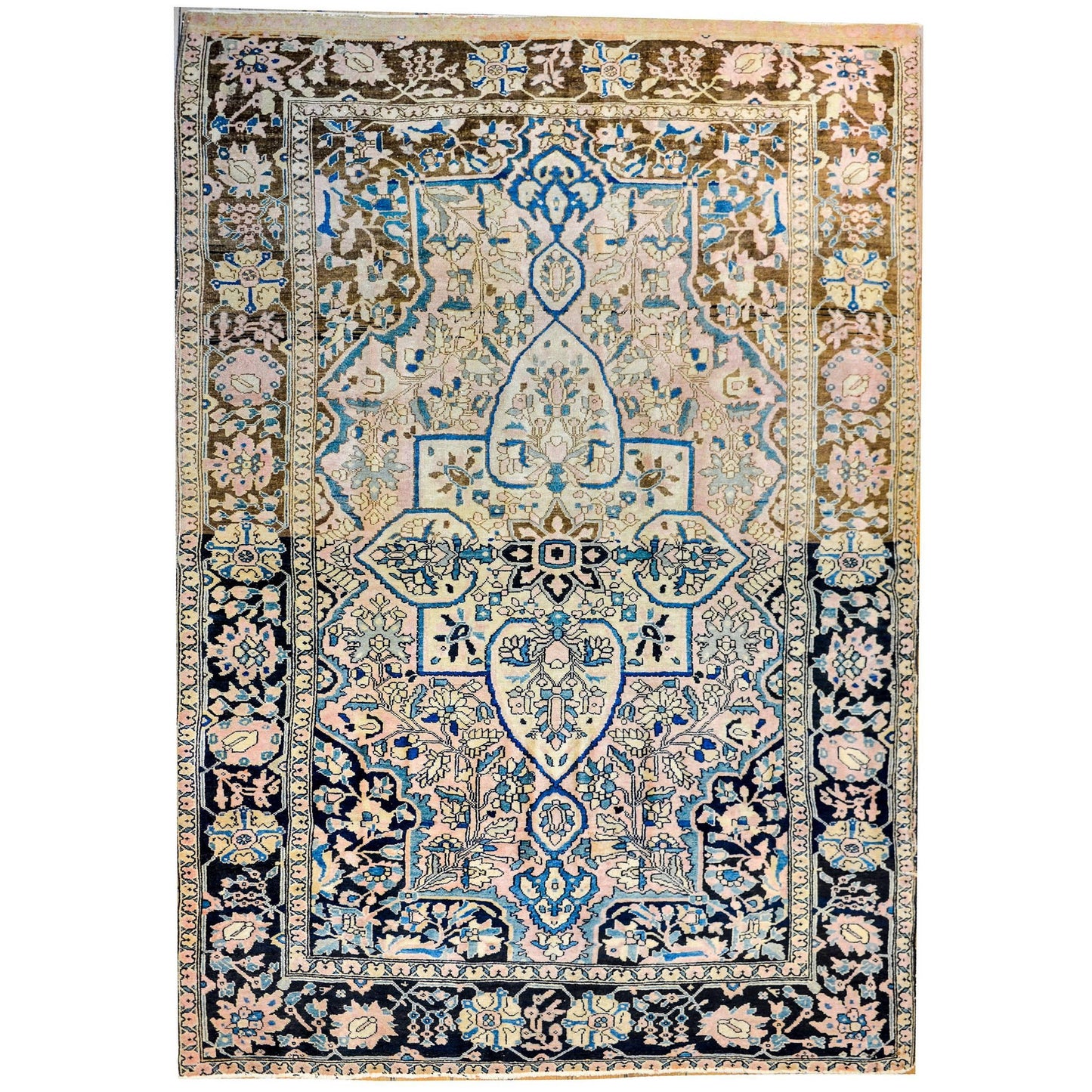 Amazing Early 20th Century Sarouk Farahan Rug For Sale